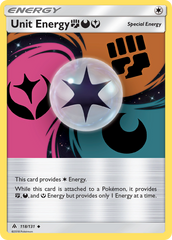 Unit Energy (118/131) (Fighting, Darkness, Fairy) [Sun & Moon: Forbidden Light] | Chromatic Games