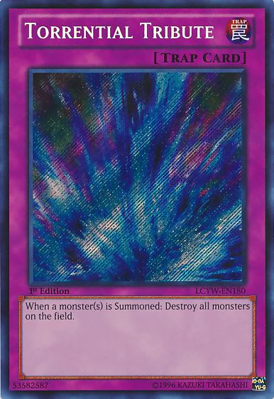 Torrential Tribute [LCYW-EN180] Secret Rare | Chromatic Games