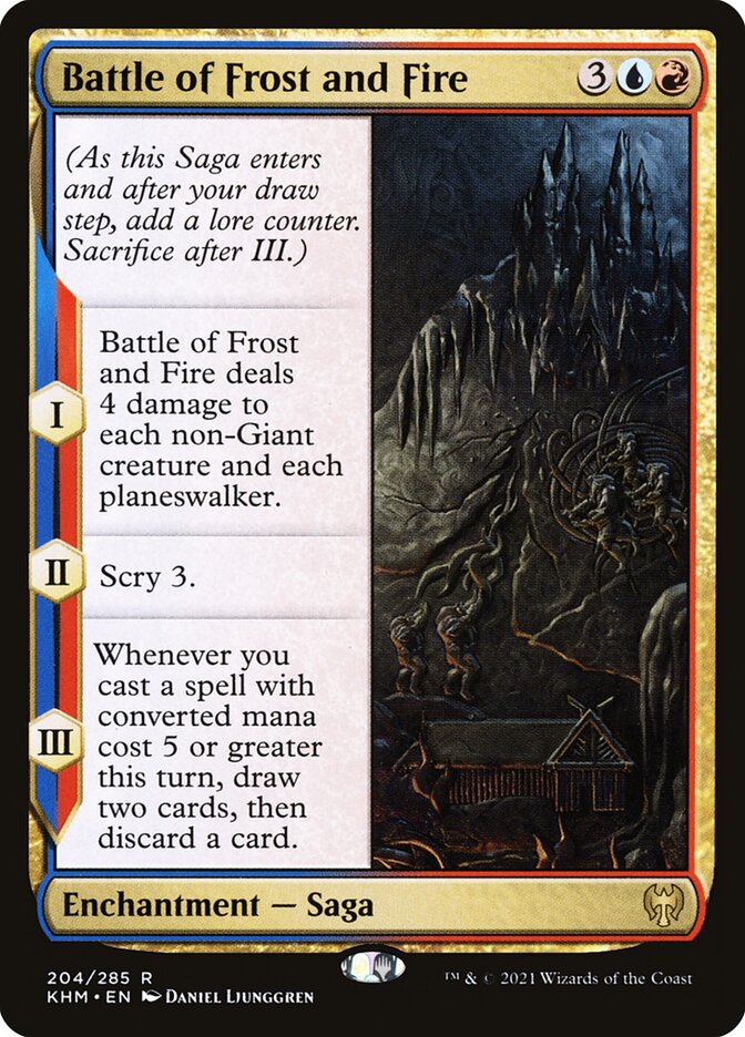 Battle of Frost and Fire 204/285 (Kaldheim)  | Chromatic Games