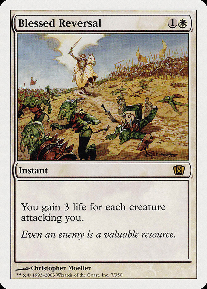 Blessed Reversal 7/350 (8th Edition)  | Chromatic Games