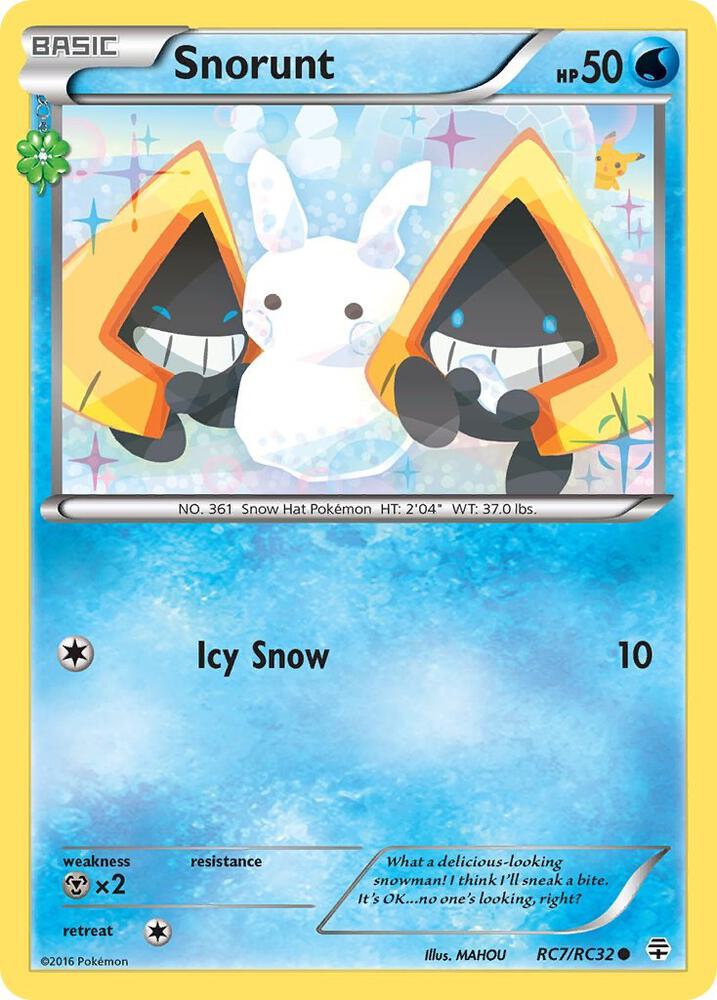 Snorunt RC7/RC32 (Generations: Radiant Collection)  | Chromatic Games