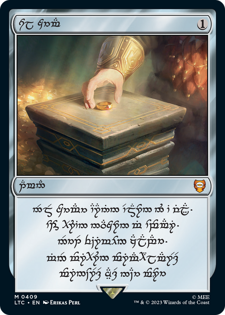 Sol Ring (409) (Dwarven) [The Lord of the Rings: Tales of Middle-Earth Commander] | Chromatic Games