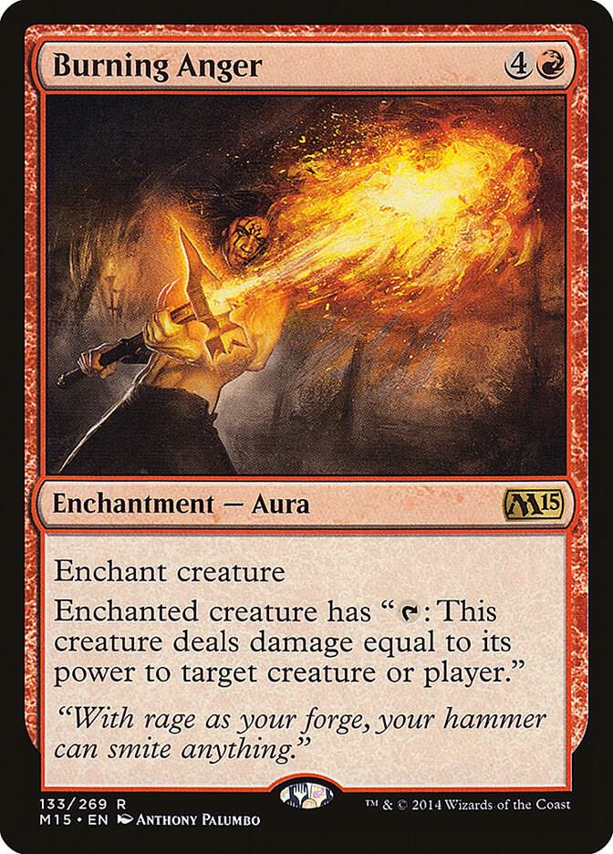 Burning Anger 133/269 (Magic 2015 (M15))  | Chromatic Games