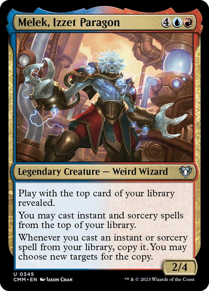 Melek, Izzet Paragon 345 (Commander Masters)  | Chromatic Games