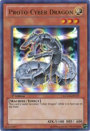 Proto-Cyber Dragon [LCGX-EN177] Ultra Rare | Chromatic Games