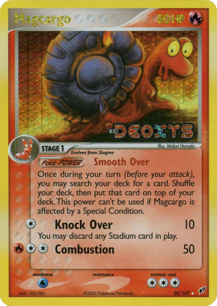 Magcargo (20/107) (Stamped) [EX: Deoxys] | Chromatic Games