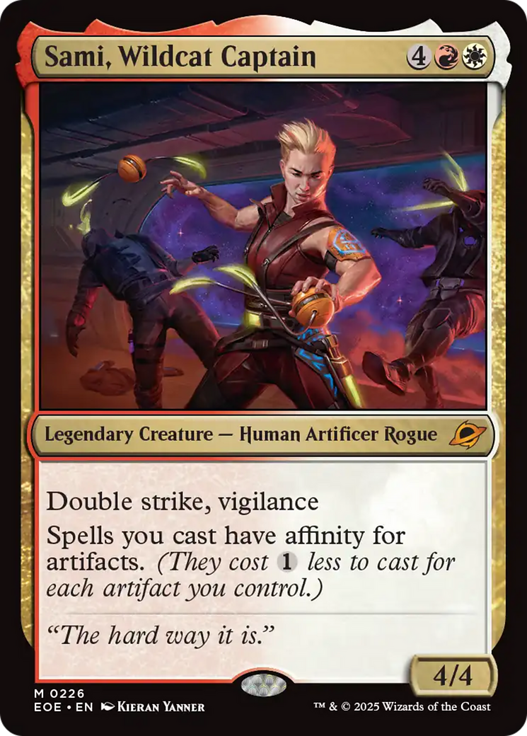Sami, Wildcat Captain [Edge of Eternities] | Chromatic Games