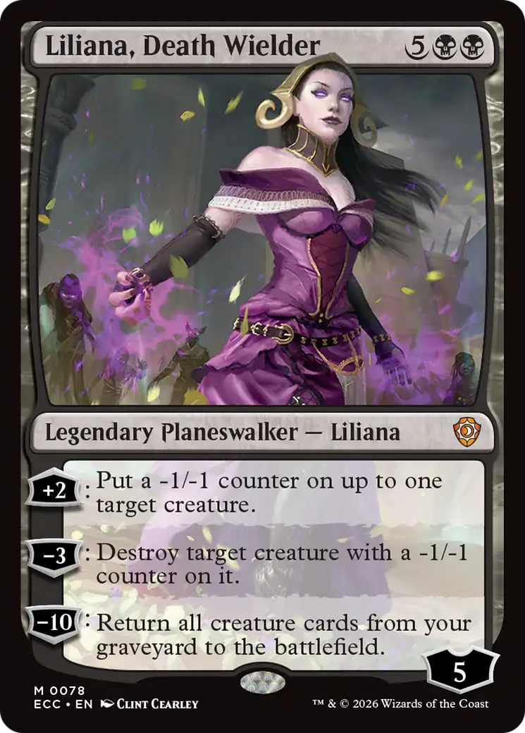 Liliana, Death Wielder [Lorwyn Eclipsed Commander] | Chromatic Games
