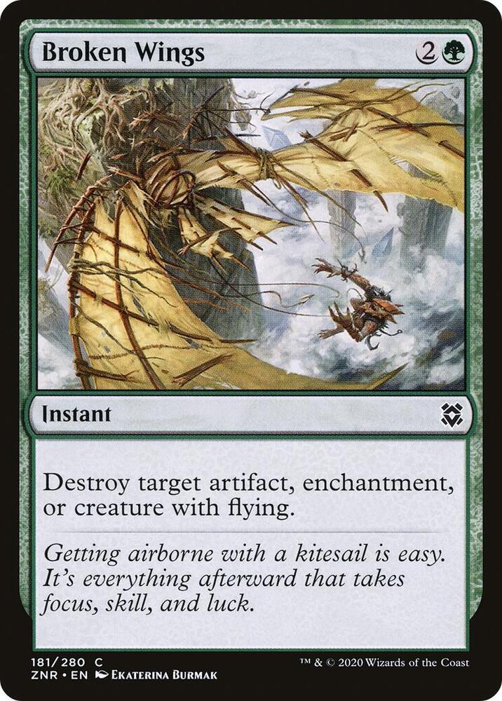 Broken Wings 181/280 (Zendikar Rising)  - Foil | Chromatic Games