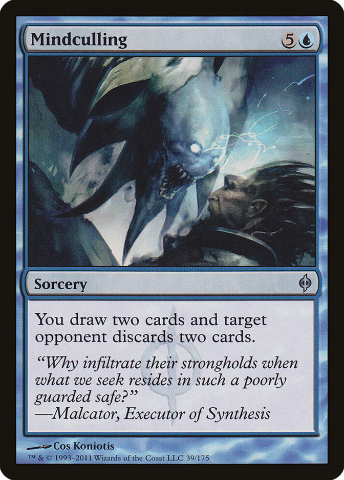 Mindculling 39/175 (New Phyrexia)  | Chromatic Games