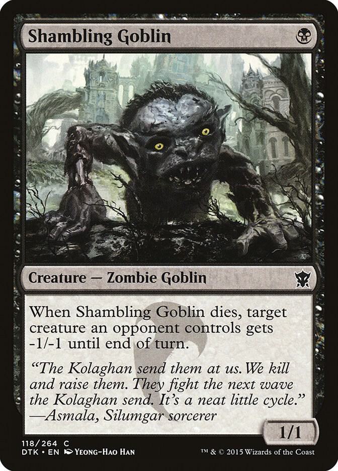 Shambling Goblin 118/264 (Dragons of Tarkir)  | Chromatic Games