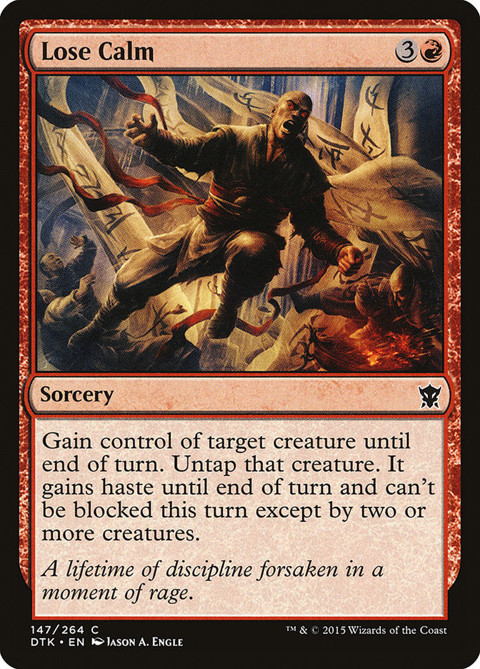 Lose Calm 147/264 (Dragons of Tarkir)  | Chromatic Games