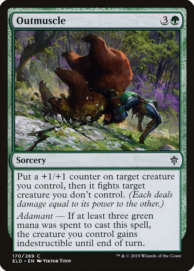 Outmuscle 170/269 (Throne of Eldraine)  | Chromatic Games