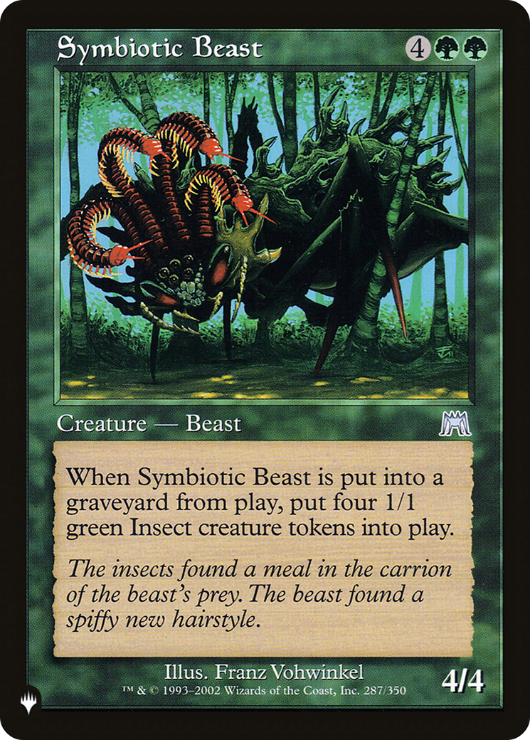 Symbiotic Beast [The List Reprints] | Chromatic Games