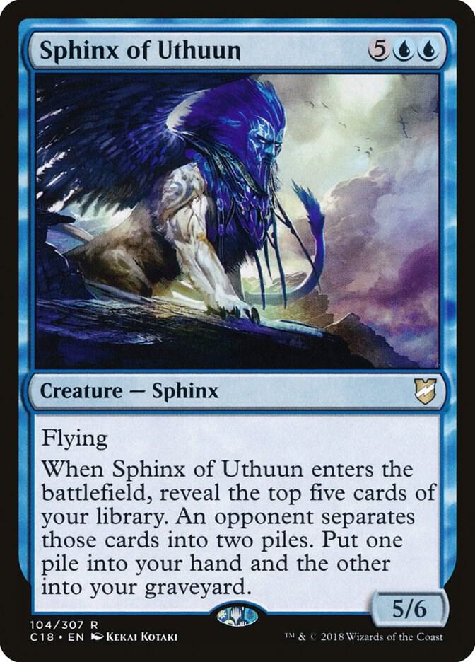 Sphinx of Uthuun 104/307 (Commander 2018)  | Chromatic Games