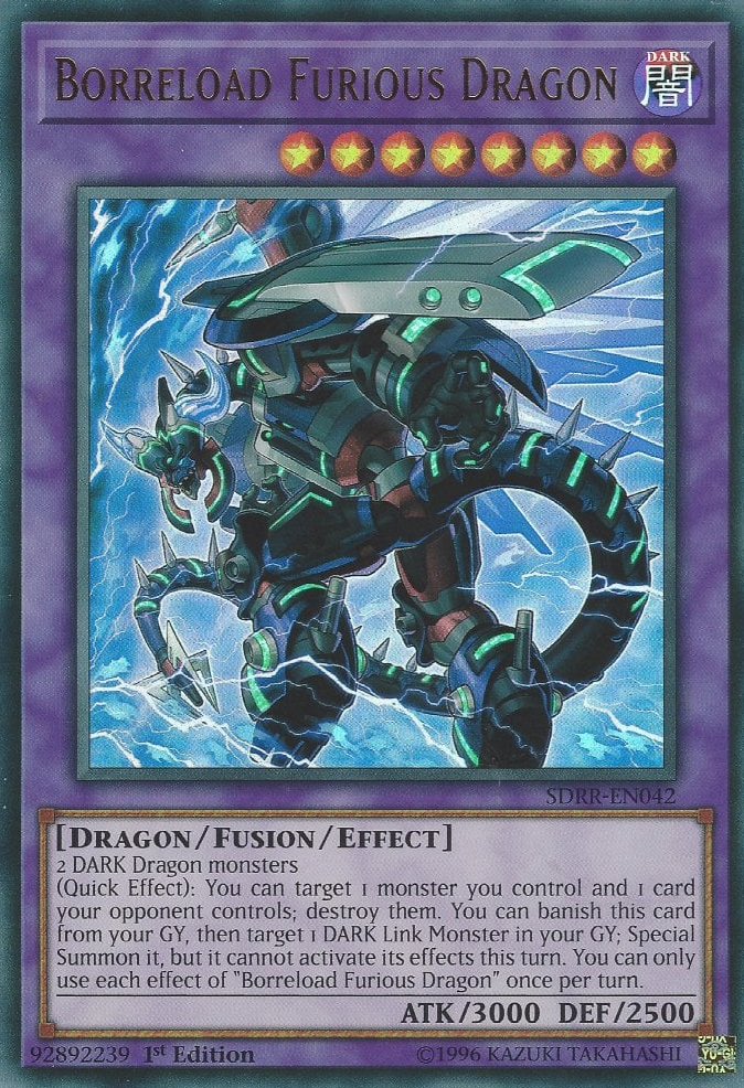 Borreload Furious Dragon [SDRR-EN042] Ultra Rare | Chromatic Games