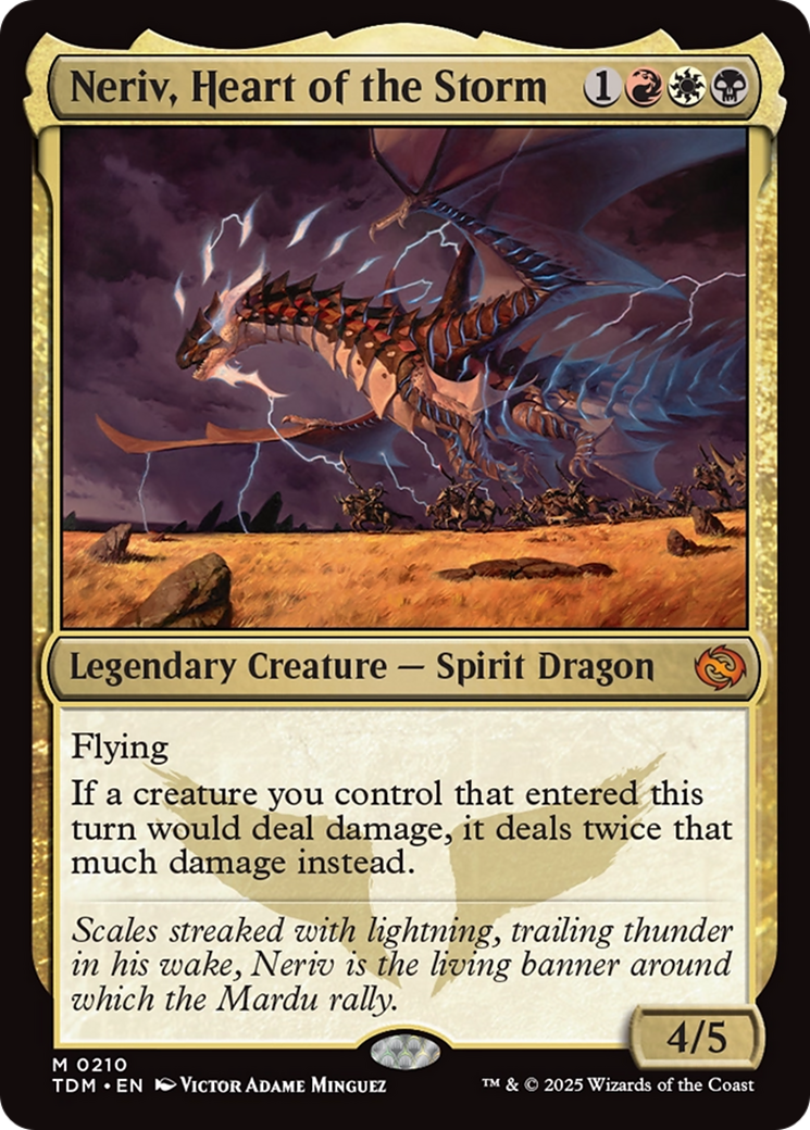Neriv, Heart of the Storm [Tarkir: Dragonstorm] | Chromatic Games