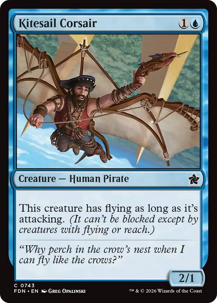 Kitesail Corsair (0743) [Foundations] | Chromatic Games