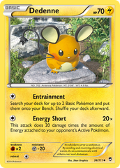 Dedenne (34/111) [XY: Furious Fists] | Chromatic Games