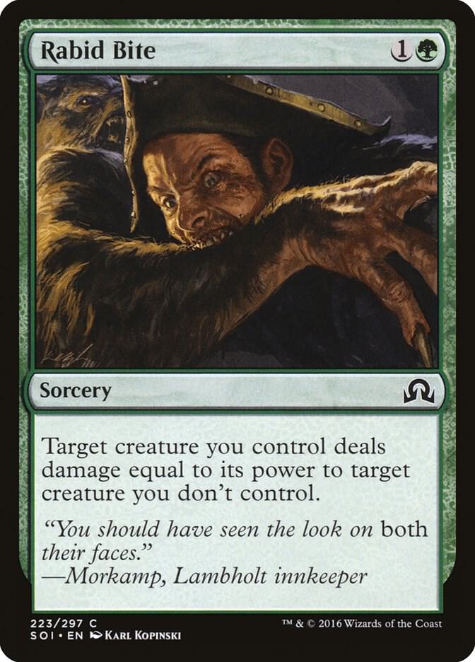 Rabid Bite 223/297 (Shadows over Innistrad)  | Chromatic Games