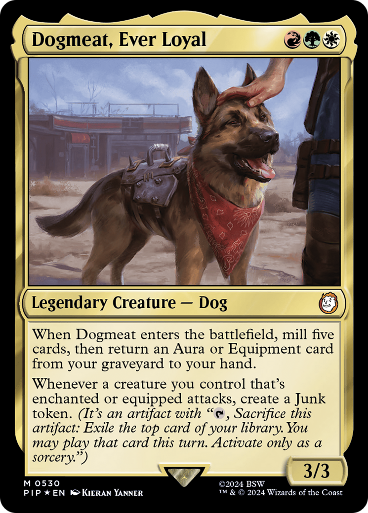 Dogmeat, Ever Loyal (Surge Foil) [Fallout] | Chromatic Games