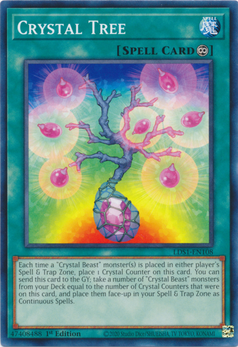 Crystal Tree [LDS1-EN108] Common | Chromatic Games