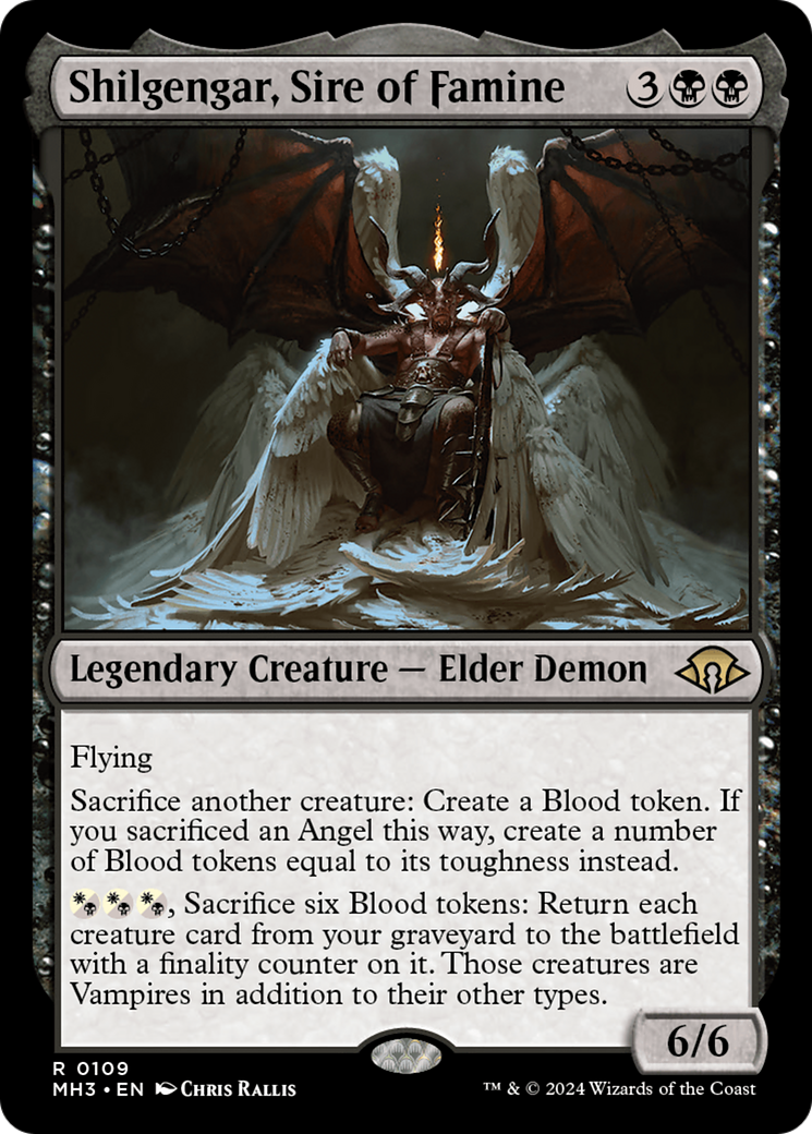 Shilgengar, Sire of Famine [Modern Horizons 3] | Chromatic Games