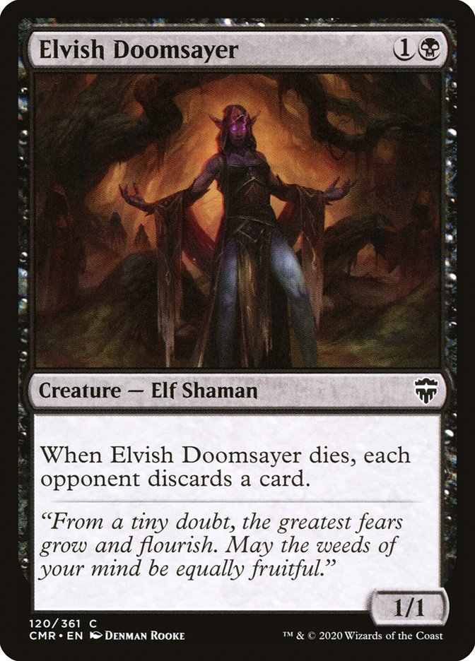 Elvish Doomsayer 120 (Commander Legends)  | Chromatic Games