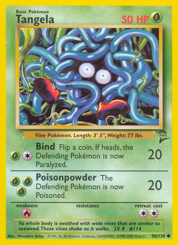 Tangela (96/130) [Base Set 2] | Chromatic Games