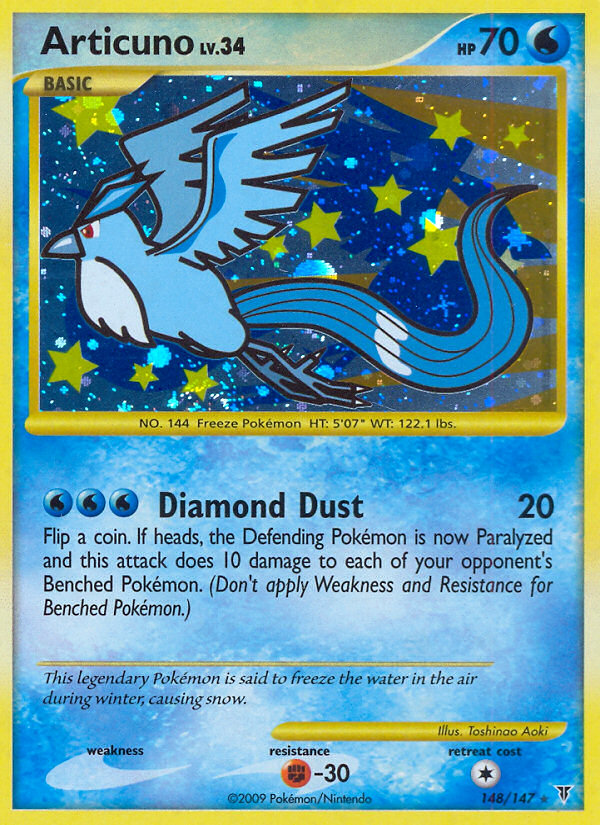 Articuno (148/147) [Platinum: Supreme Victors] | Chromatic Games