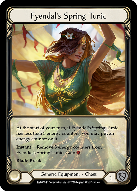 Fyendal's Spring Tunic [FAB002] (Promo)  Rainbow Foil | Chromatic Games