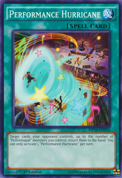 Performance Hurricane [MP16-EN214] Common | Chromatic Games