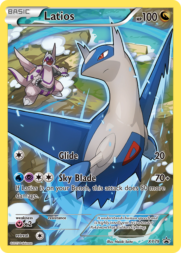 Latios (XY79) (Full Art Promo) [XY: Black Star Promos] | Chromatic Games