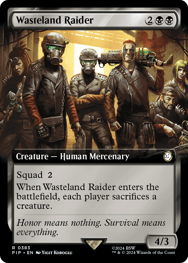 Wasteland Raider (Extended Art) [Fallout] | Chromatic Games