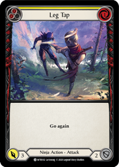 Leg Tap (Yellow) [U-WTR102] (Welcome to Rathe Unlimited)  Unlimited Rainbow Foil | Chromatic Games