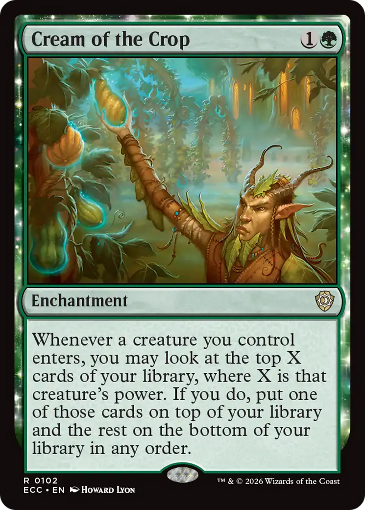 Cream of the Crop [Lorwyn Eclipsed Commander] | Chromatic Games