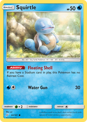 Squirtle (22/181) [Sun & Moon: Team Up] | Chromatic Games