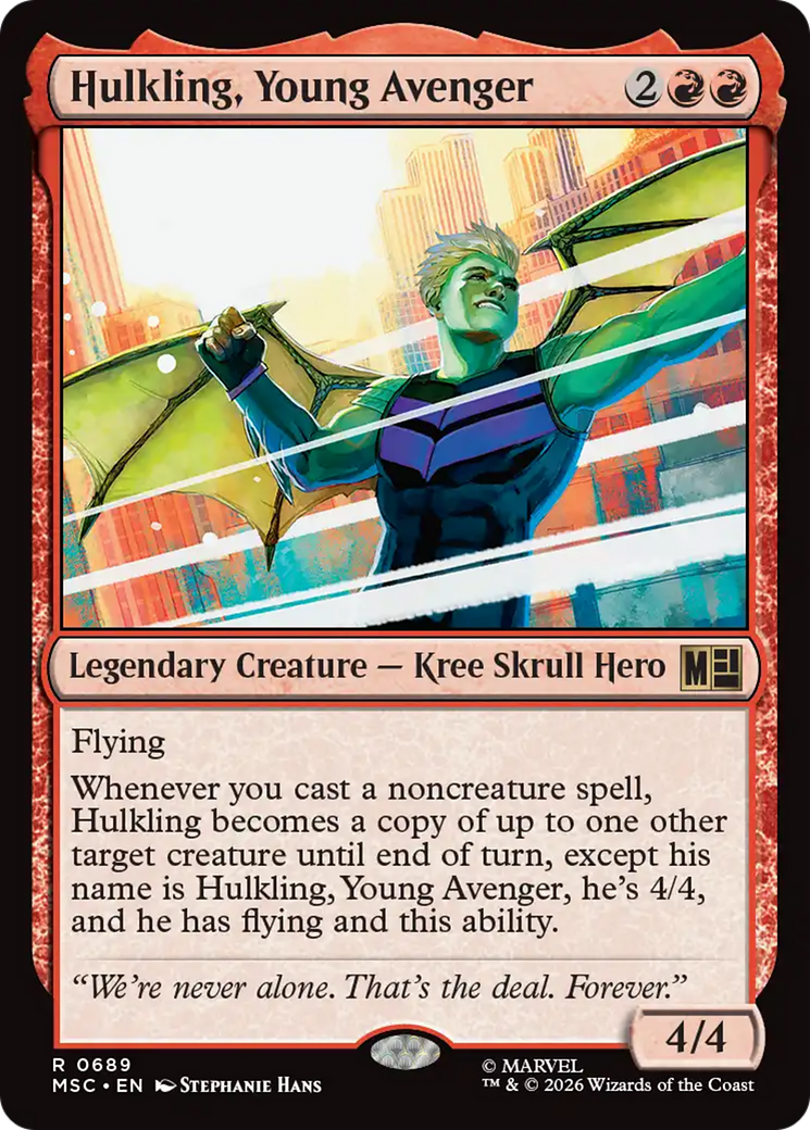 Hulkling, Young Avenger [Marvel Super Heroes Commander] | Chromatic Games