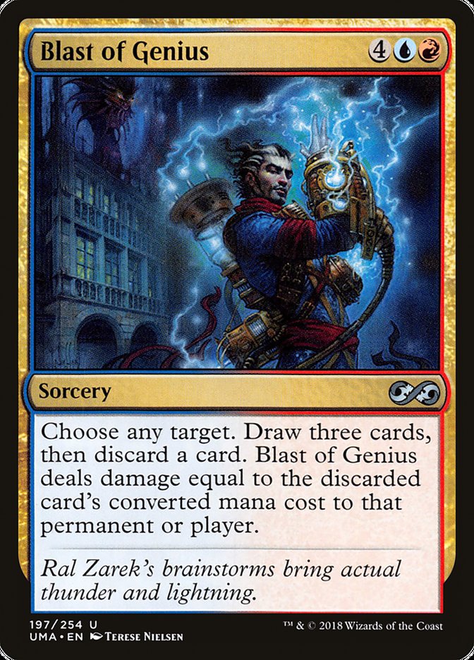 Blast of Genius 197/254 (Ultimate Masters)  | Chromatic Games