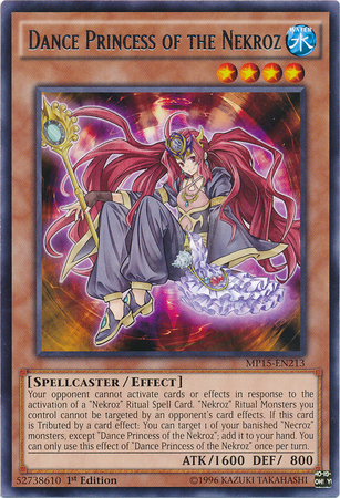 Dance Princess of the Nekroz [MP15-EN213] Rare | Chromatic Games