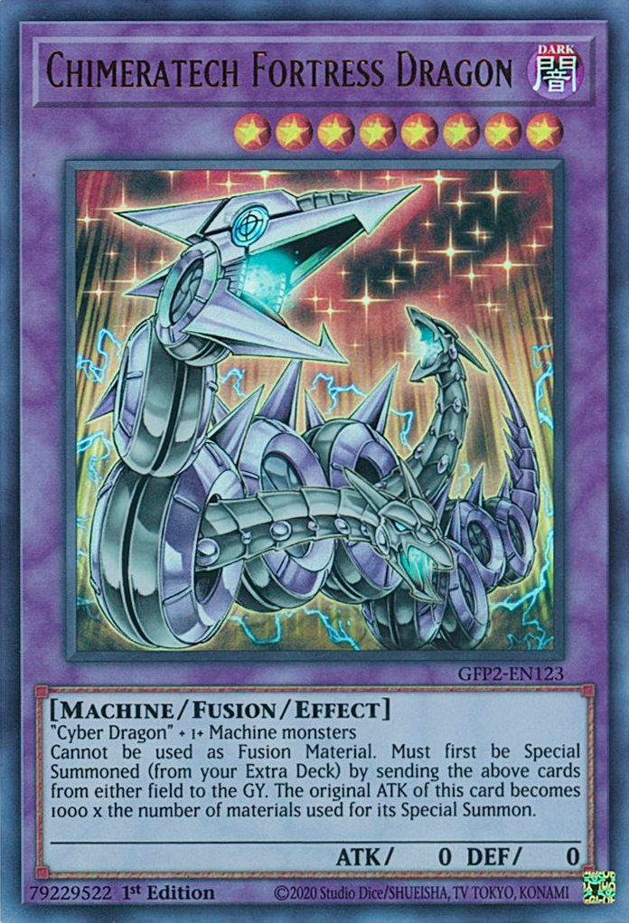 Chimeratech Fortress Dragon [GFP2-EN123] Ultra Rare | Chromatic Games