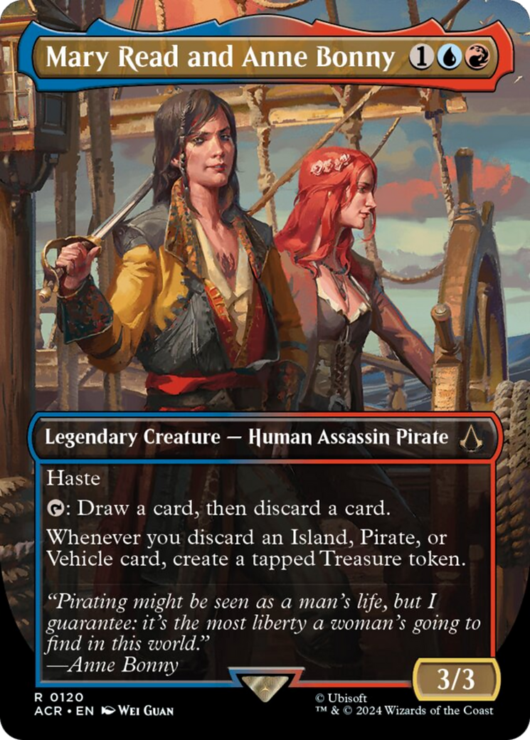 Mary Read and Anne Bonny (Borderless) [Assassin's Creed] | Chromatic Games