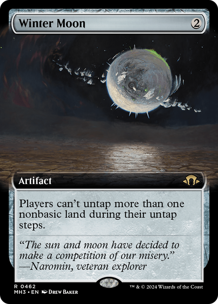 Winter Moon (Extended Art) [Modern Horizons 3] | Chromatic Games