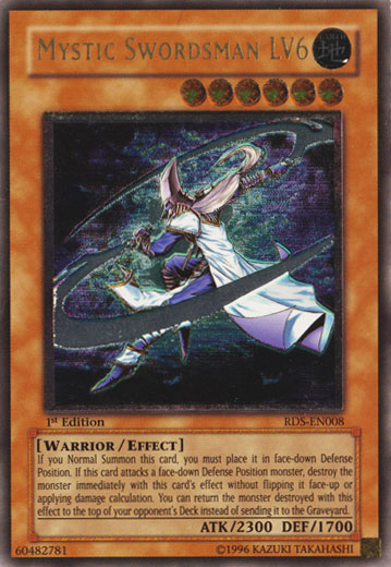 Mystic Swordsman LV6 [RDS-EN008] Ultimate Rare | Chromatic Games