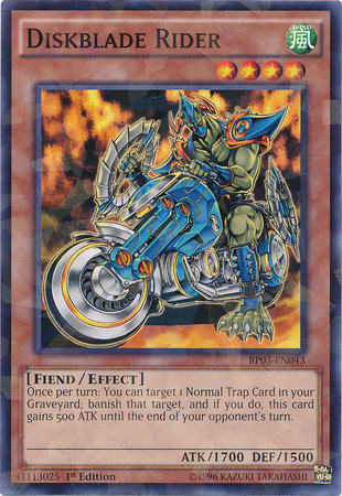 Diskblade Rider [BP03-EN043] Shatterfoil Rare | Chromatic Games