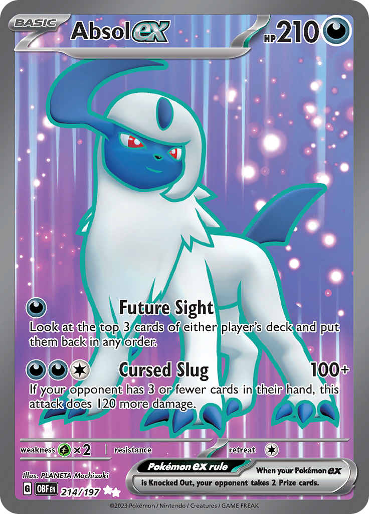 Absol ex (214/197) [Scarlet & Violet: Obsidian Flames] | Chromatic Games