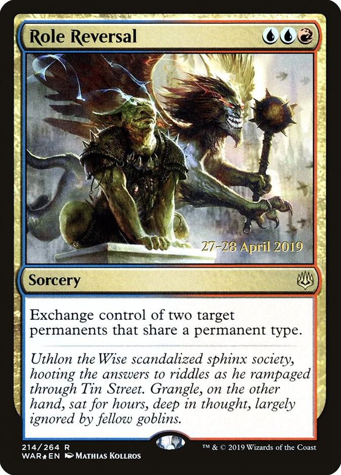 Role Reversal 214s/176 (Prerelease Cards)  - Foil | Chromatic Games