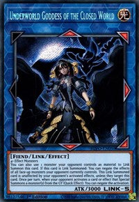 Underworld Goddess of the Closed World [BLVO-EN050] Secret Rare | Chromatic Games