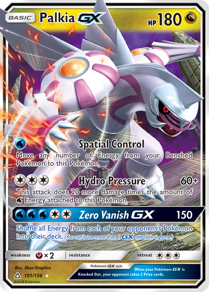 Palkia GX (101/156) [Sun & Moon: Ultra Prism] | Chromatic Games