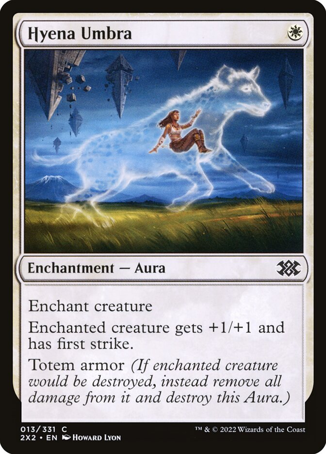 Hyena Umbra 13/331 (Double Masters 2022)  - Foil | Chromatic Games
